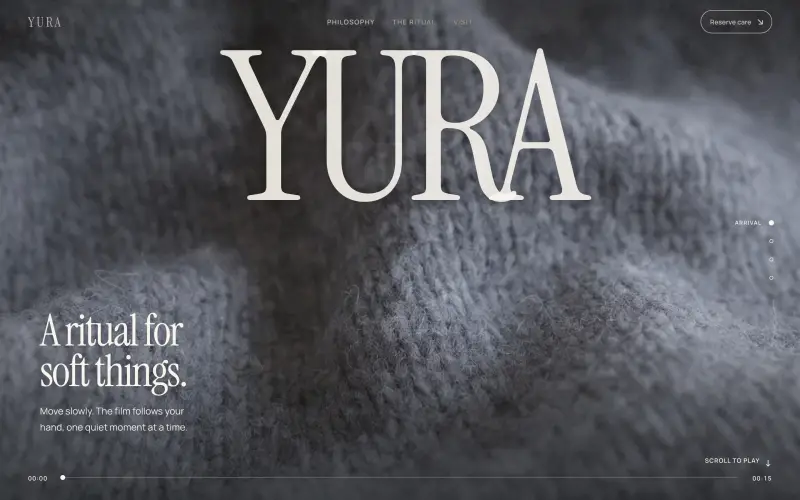 YURA — A Ritual for Soft Things